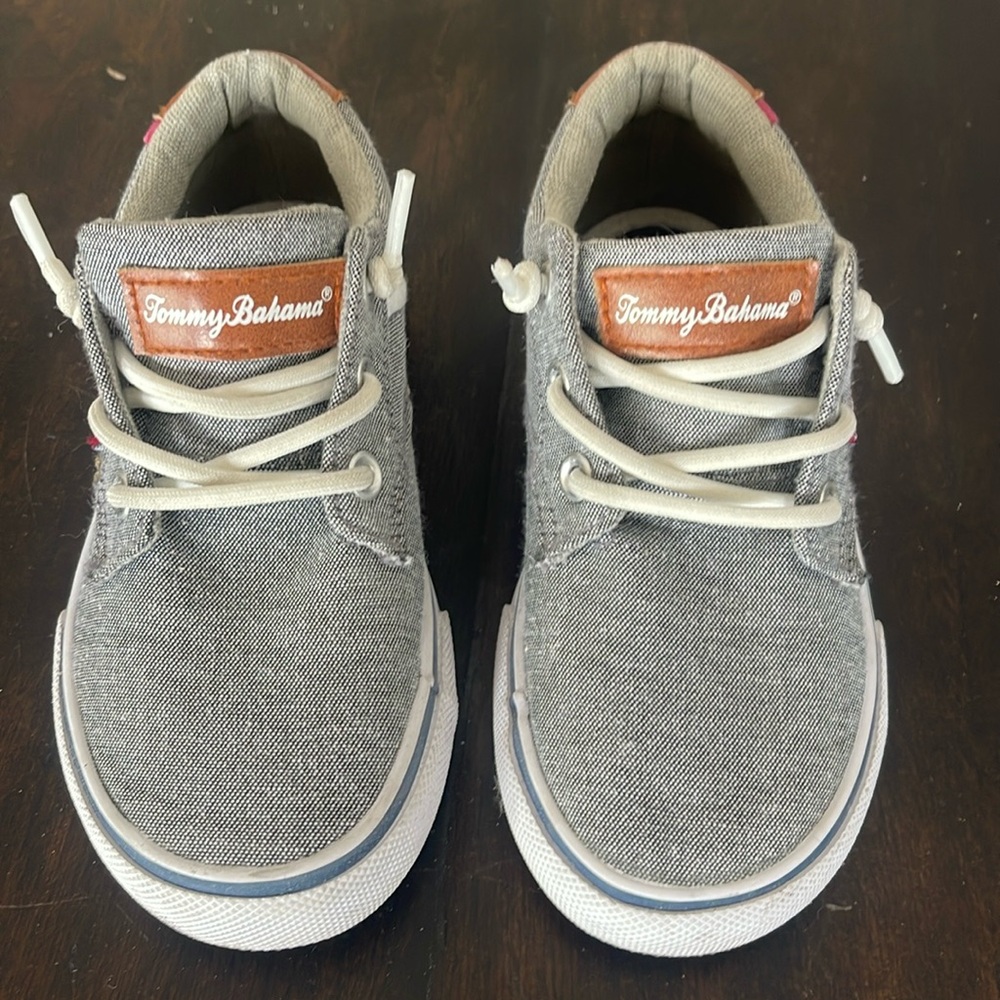 Tommy Bahama boys slip on boat shoes
